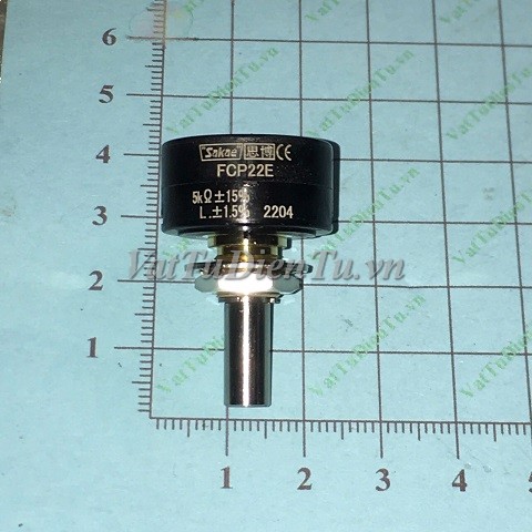 FCP22E 5K Biến trở 5K 15% Sakae; Mã: FCP22E-5K; Xuất xứ: Hàng mới; Thương hiệu: Sakae