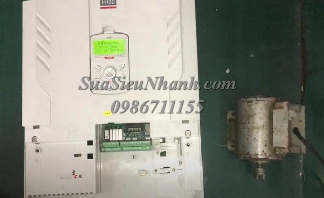 Sửa Biến tần LS 45kW H100 LSLV0450H100-4COFD 0810 Lỗi Over current, lỗi quá dòng Sửa chữa Biến tần LS 45kW H100 Model: LSLV0450H100-4COFD Serial: 0810 Lỗi Over current, lỗi quá dòng