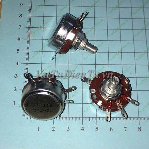 WTH118-2K2-2W WTH(118) 2.2K-2W WTH118 2.2K-2W Biến trở 2K2 2W; Mã: WTH118-2K2-2W; Xuất xứ: Hàng mới