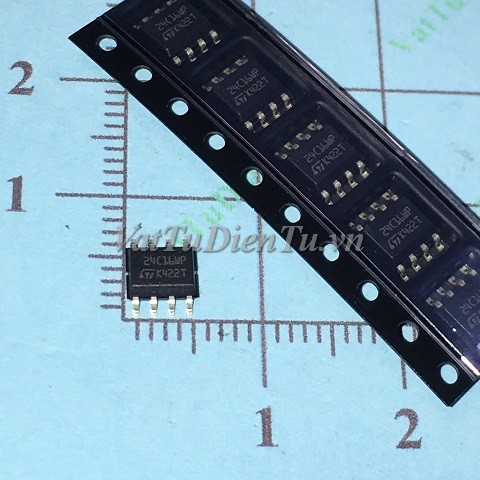 M24C16-WMN6TP 24C16WP SOP8 IC nhớ EEPROM 16Kbit; Mã: 24C16WP; Kiểu chân: 8 chân dán SOP-8; Thương hiệu: STMicroelectronics; Xuất xứ: Hàng mới; Hàng tương đương: 24C16, M24C16, AT24C16