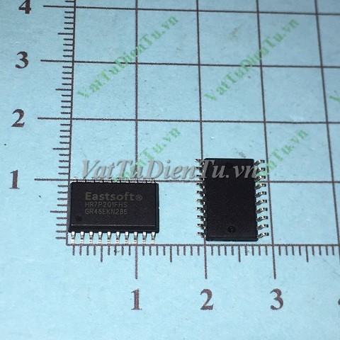 HR7P201FHS SOP20 IC Vi điều khiển 8-bit; Mã: HR7P201FHS; Kiểu chân: dán SOP-20; Xuất xứ: Hàng mới; Hàng tương đương: HR7P201