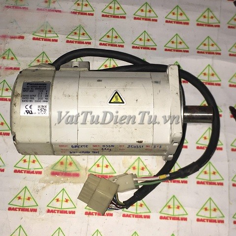 MSMA042A1E AC SERVO MOTOR 0.4kW Panasonic (HTM); Mã: MSMA042A1E; Xuất xứ: Hàng tháo máy