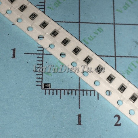 R0805-300K Điện trở 300K 0.125W 300K 1/8W 300K dán 0805 (L2xW1.2mm) sai số 1%; Mã: R0805-300K; Kiểu chân: dán 0805 (L2xW1.2mm); Phân nhóm: điện trở dán 0805; Keywords: Điện trở dán 300K 0805 300K điện trở dán 300K