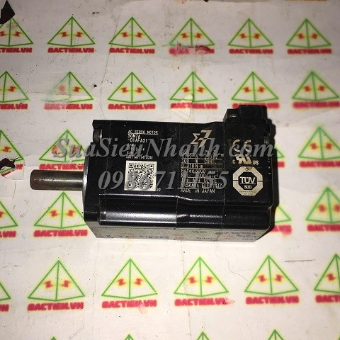 SGM7A-01AFA21 0004 AC SERVO MOTOR 100W YASKAWA (HTM); Mã: SGM7A-01AFA21; Xuất xứ: Hàng tháo máy