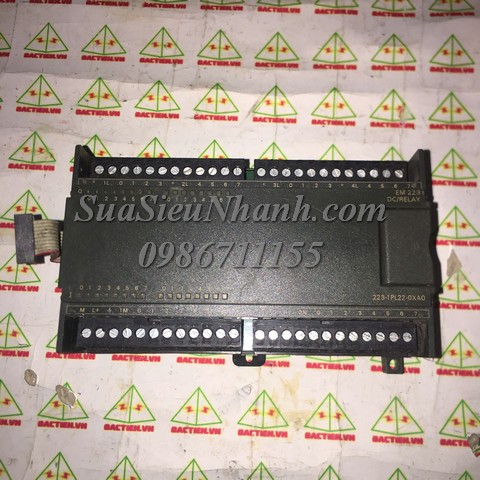 6ES7223-1PL22-0XA0 PLC SIEMENS EM223 DC/RELAY; Mã: 6ES7223-1PL22-0XA0; Xuất xứ: Hàng tháo máy