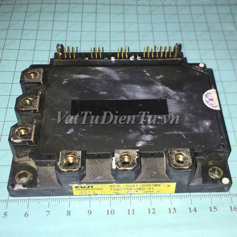 A50L-0001-0267#N 7MBP75RA060-01 IGBT Module 75A 600V (HTM); Mã: 7MBP75RA060-01; Kiểu chân: Bắt vít; Thương hiệu: Fuji; Xuất xứ: Hàng tháo máy; Hàng tương đương: 7MBP75RA060-01, A50L-0001-0267#N, IGBT Fanuc tháo máy