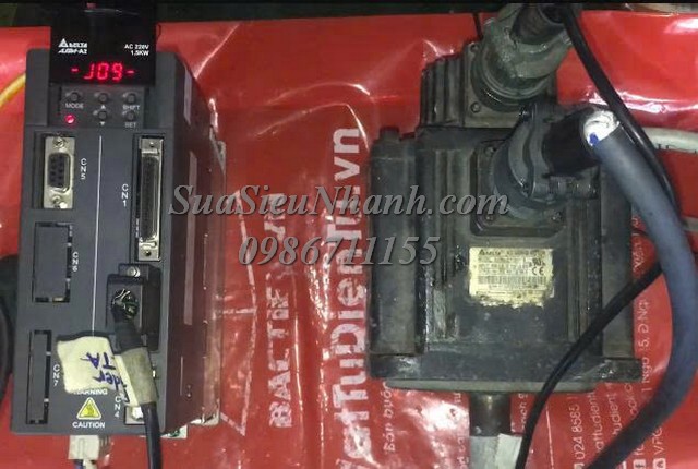 Sửa AC SERVO DRIVER DELTA 1.5kW ASDA-A2 ASD-A2-1521-L 0016 Lỗi AL003 Sửa chữa AC SERVO DRIVER DELTA 1.5kW ASDA-A2 Model: ASD-A2-1521-L Serial: 0016 Lỗi AL003