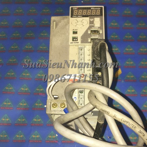 CSD5_08BX1 AC SERVO DRIVER 800W RS OEMax; Mã: CSD5_08BX1; Xuất xứ: Hàng tháo máy