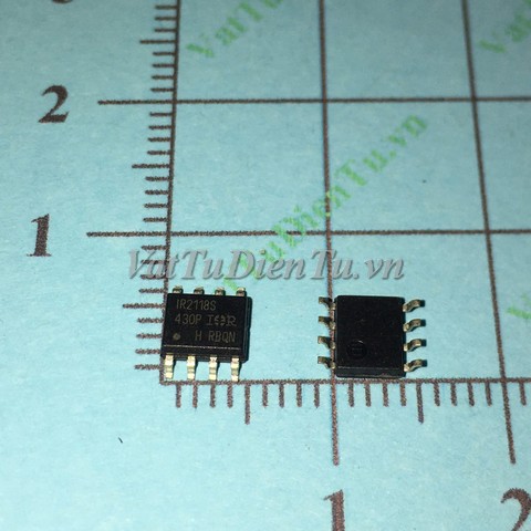IR2118S SOP8 IC DRIVER, SINGLE CHANNEL DRIVER; Mã: IR2118S; Kiểu chân: dán 8 chân SOP-8; Xuất xứ: Hàng mới