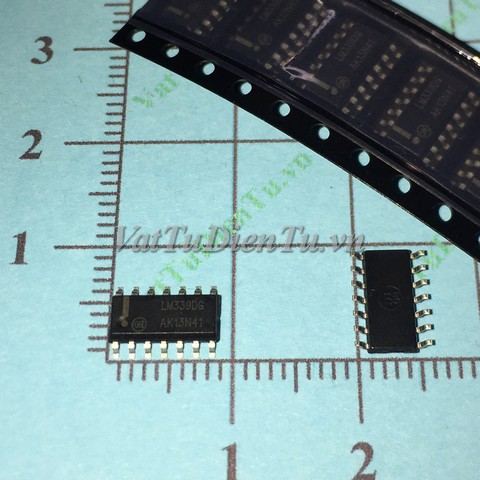LM339DG LM339M LM339 SOP14 IC thuật toán; Mã: LM339DG; Kiểu chân: dán 14 chân SOP-14; Xuất xứ: Hàng mới; Thương hiệu: TI