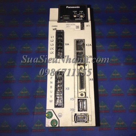 MBDLN25NL 046N AC SERVO DRIVER 400W Panasonic; Mã: MBDLN25NL; Xuất xứ: Hàng tháo máy