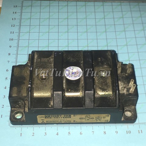 QM100DY-2HB Module IGBT 100A 600V Mitsubishi (HTM); Mã: QM100DY-2HB; Kiểu chân: Bắt vít; Thương hiệu: Mitsubishi; Xuất xứ: Hàng tháo máy