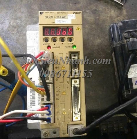 Sửa AC SERVO DRIVER YASKAWA 0.4kW SGDH-04AEY315 0002 Sửa chữa AC SERVO DRIVER YASKAWA 0.4kW Model: SGDH-04AEY315 Serial: 0002 Lỗi