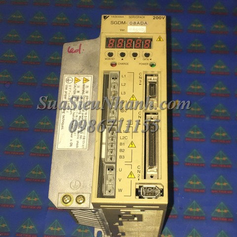SGDM-08ADA Z457 AC SERVO DRIVER 0.8kW YASKAWA; Mã: SGDM-08ADA; Xuất xứ: Hàng tháo máy