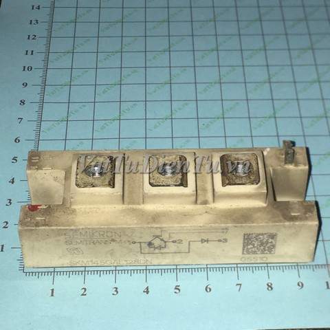 SKM145GAL128DN Module IGBT 190A 1200V (HTM); Mã: SKM145GAL128DN; Kiểu chân: Bắt vít; Thương hiệu: SEMIKRON; Xuất xứ: Hàng tháo máy
