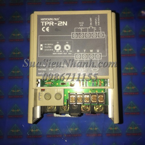 TPR2-2N220V35AMR Bộ điều khiển nguồn HANYOUNG NUX TPR-2N; Mã: TPR2-2N220V35AMR; Xuất xứ: Hàng tháo máy