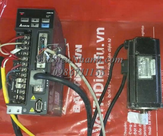 Sửa AC SERVO DRIVER DELTA 400W ASDA-B2 ASD-B2-0421-B 0083 Lỗi không lên nguồn Sửa chữa AC SERVO DRIVER DELTA 400W ASDA-B2 Model: ASD-B2-0421-B Serial: 0083 Lỗi không lên nguồn