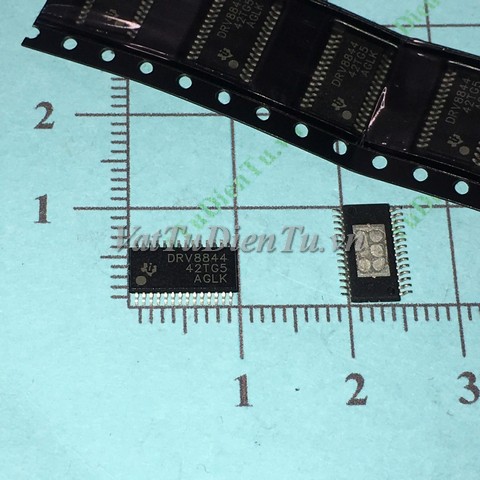 DRV8844PWPR DRV8844 TSSOP28 IC Điều khiển động cơ Stepper Motor Driver; Mã: DRV8844; Kiểu chân: dán TSSOP-28; Thương hiệu: Texas Instruments; Xuất xứ: Hàng mới