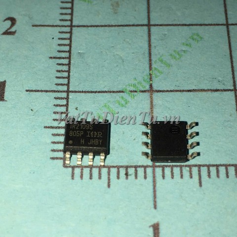 IR2109S SOP8 IC Driver, HALF-BRIDGE DRIVER; Mã: IR2109S; Kiểu chân: 8 chân dán SOP-8; Xuất xứ: Hàng mới