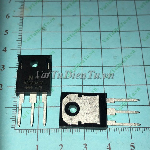 KCQ60A06 C60P06Q TO247 Diode Schottky 60A 60V; Mã: KCQ60A06; Kiểu chân: 3 chân cắm TO-247; Xuất xứ: Hàng mớI