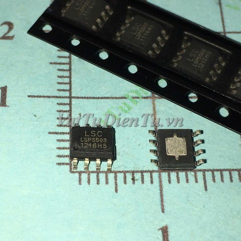 LSP5503SEAC LSP5503 SOP8 IC nguồn; Mã: LSP5503; Kiểu chân: dán 8 chân SOP-8; Xuất xứ: Hàng mới; Thương hiệu: LSD
