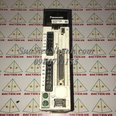 MADKT1505E AC SERVO DRIVER 100W PANASONIC (HTM); Mã: MADKT1505E; Xuất xứ: Hàng tháo máy