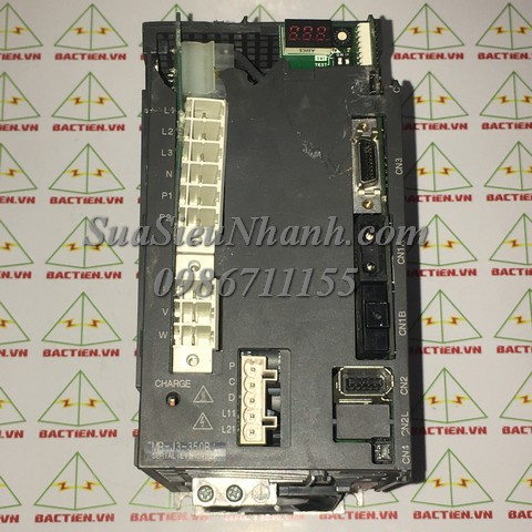 MR-J3-350B AC SERVO DRIVER 3.5kW MITSUBISHI (HTM); Mã: MR-J3-350B; Xuất xứ: Hàng tháo máy 