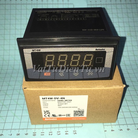 MT4W-DV-4N Đồng hồ đo đa năng AUTONICS; Mã: MT4W-DV-4N; Xuất xứ: Hàng mới; Thương hiệu: AUTONICS
