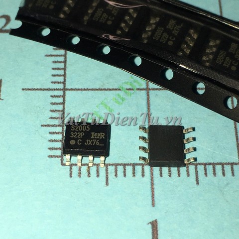 IRS2005S S2005 SOP8 IC Driver; Mã: S2005; Kiểu chân: 8 chân dán SOP-8; Xuất xứ: Hàng mới