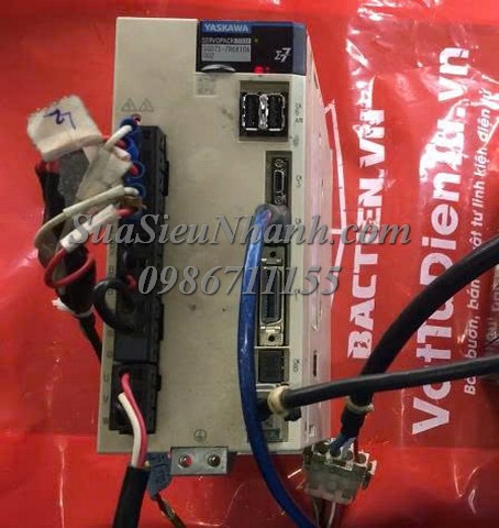 Sửa AC SERVO DRIVER YASKAWA 1kW SGD7S-7R6A10A002 0069 Lỗi A.Eb1 Sửa chữa AC SERVO DRIVER YASKAWA 1kW Model: SGD7S-7R6A10A002 Serial: 0069 Lỗi A.Eb1