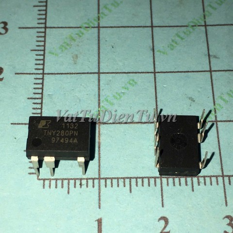 TNY280PN TNY280P IC Nguồn Switching 20W; Kiểu chân: cắm 7 chân DIP-7; Hãng sx: POWER; Mã: TNY280PN