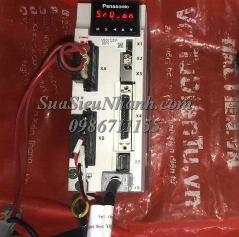 Sửa AC SERVO DRIVER PANASONIC 400W MBDLT25SF 783Z Lỗi St Sửa chữa AC SERVO DRIVER PANASONIC 400W Model: MBDLT25SF Serial: 783Z Lỗi St