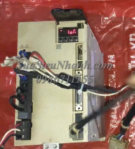 Sửa AC SERVO DRIVER YASKAWA 1.5kW SGD7S-120A00B202 0129 Lỗi cháy nổ nguồn lực, công suất đo còn Sửa chữa AC SERVO DRIVER YASKAWA 1.5kW Model: SGD7S-120A00B202 Serial: 0129 Lỗi cháy nổ nguồn lực, công suất đo còn, chưa phải thay