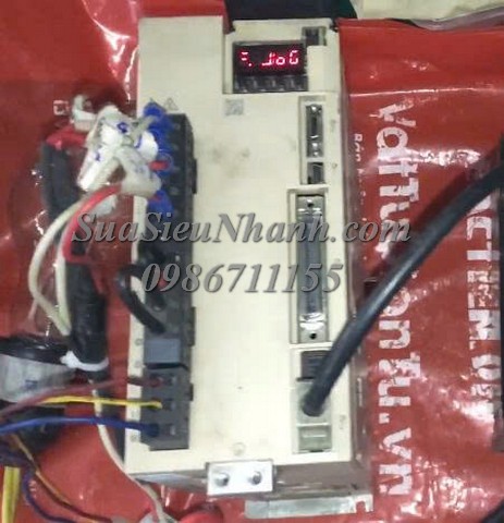 Sửa AC SERVO DRIVER YASKAWA 750W SGD7S-5R5A00B202 0064 Lỗi cháy nổ nguồn vào Sửa chữa AC SERVO DRIVER YASKAWA 750W Model: SGD7S-5R5A00B202 Serial: 0064 Lỗi cháy nổ nguồn vào