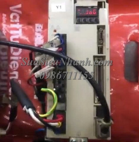 Sửa AC SERVO DRIVER YASKAWA 1.0kW SGD7S-7R6A00A002 0103 Lỗi mất hiển thị Sửa chữa AC SERVO DRIVER YASKAWA 1.0kW Model: SGD7S-7R6A00A002 Serial: 0103 Lỗi mất hiển thị