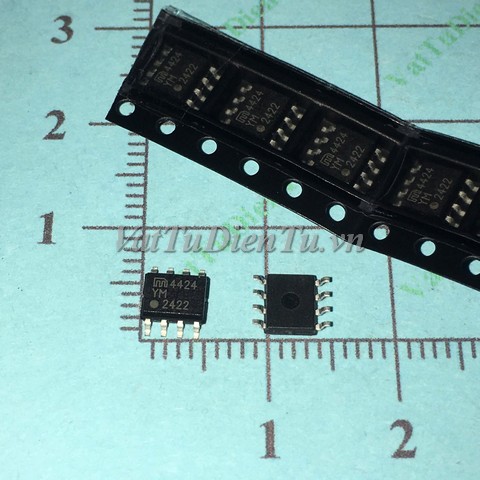 4424YM MIC4424YM SOP8 IC Driver; Mã: 4424YM; Kiểu chân: 8 chân dán SOP-8; Xuất xứ: Hàng mới; Thương hiệu: MIC