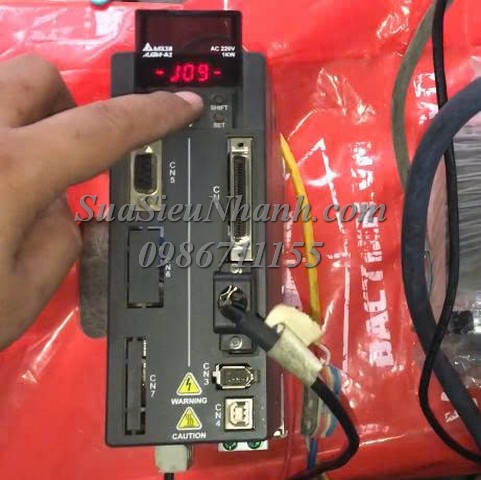 Sửa AC SERVO DRIVE DELTA 1kW ASDA-A2 ASD-A2-1021-L 0567 Lỗi AL001 Sửa chữa AC SERVO DRIVE DELTA 1kW ASDA-A2 Model: ASD-A2-1021-L Serial: 0567 Lỗi AL.001