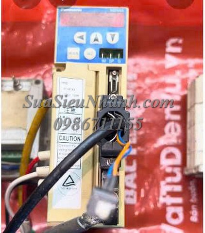 Sửa AC SERVO DRIVER Panasonic 100W MSD013A1XX 2509 Lỗi Err16 Lỗi màn hình nhấp nháy Sửa chữa AC SERVO DRIVER Panasonic 100W Model: MSD013A1XX  Serial: 2509 Lỗi Err16, Lỗi màn hình nhấp nháy