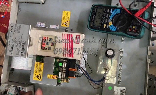 Sửa Biến tần KEB 55kW HAITIAN 22F5K1R-YVC2 095 Lỗi E.OC Sửa chữa Biến tần KEB 55kW HAITIAN Model: 22F5K1R-YVC2 Serial: 0952 Lỗi E.OC