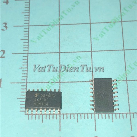 4051BF TC4051BF SOP-16 5.2mm IC số; Mã: 4051BF; Kiểu chân: dán SOP-16 5.2mm; Thương hiệu: Toshiba; xuất xứ: chính hãng; Hàng tương đương: HCF4051M013TR 74hc4051 cd4015