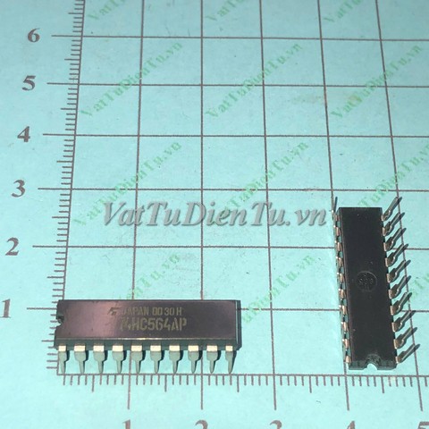 74HC564AP TC74HC564AP DIP20 IC số Octal D-type flip-flop; positive-edge trigger; 3-state; inverting; Mã: 74HC564AP; Kiểu chân: 20 chân cắm DIP-20; Xuất xứ: Hàng mới