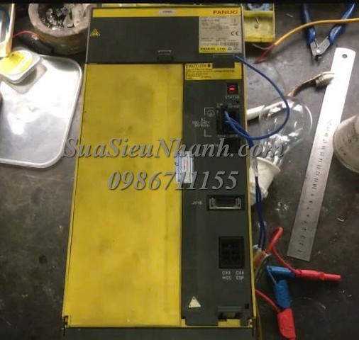 Sửa POWER SUPPLY MODULE FANUC 50kW A06B-6120-H045 8588 Lỗi số 1 Sửa chữa POWER SUPPLY MODULE FANUC 50kW Model: A06B-6120-H045 Serial: 8588 Lỗi số 1