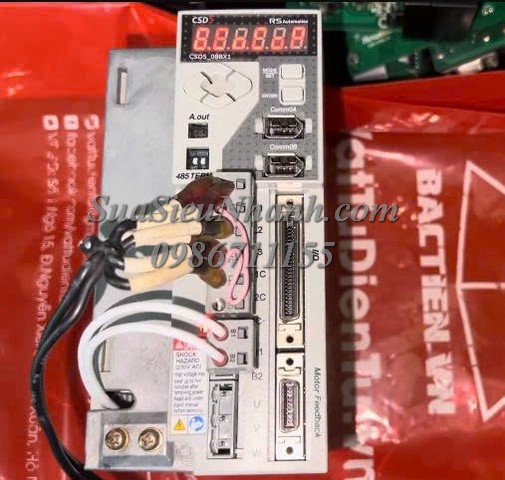 Sửa AC SERVO DRIVER RS OEMax 800W CSD5_08BX1 0104 Lỗi mất nguồn điều khiển Sửa chữa AC SERVO DRIVER RS OEMax 800W Model: CSD5_08BX1 Serial: 0104 Lỗi mất nguồn điều khiển