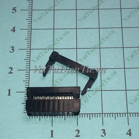 FC-16P đầu bóp cáp IDE16 cái; Mã: FC-16P; Kiểu chân: bóp cáp; Hàng tương đương: IDE 16