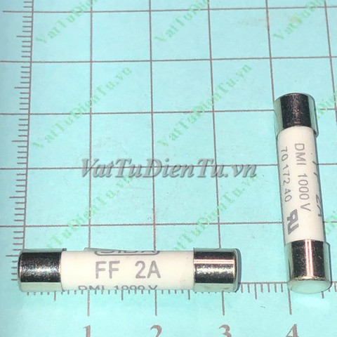 Cầu chì sứ FF2A 1000V 7017240 1KV 6X32MM SIBA; Mã: FF2A1KV6X32; Kích thước: 6X32MM; Xuất xứ: Hàng mới; Thương hiệu: SIBA
