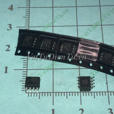 HCPL-0314 0314 314 314V SOP8 Photo-Tran optocoupler; Mã: HCPL-0314; Kiểu chân: dán SOP-8; Dùng cho: Vật tư servo, vật tư biến tần; Hàng tương đương: HCPL-0314V, 314V, 0314, HCPL-314V, TLP314, hcpl314
