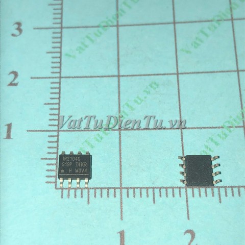 IR2104S SOP8 IC Driver, Half-Bridge Driver; Mã: IR2104S; Kiểu chân: 8 chân dán SOP-8