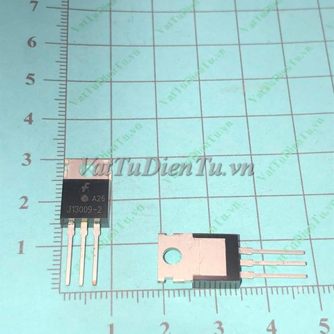J13009-2 E13009-2 TO220 NPN Transistor 12A 400V Mã: J13009-2 Kiểu chân: 3 chân cắm TO-220 Xuất xứ: Hàng mới Hãng sx: Failchild