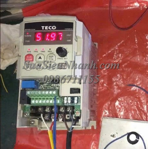 Sửa Biến tần TECO 1.5kW JNTHBCBA0002BE-U 1496 Lỗi OHC Sửa chữa Biến tần TECO 1.5kW Model: JNTHBCBA0002BE-U Serial: 1496 Lỗi OHC