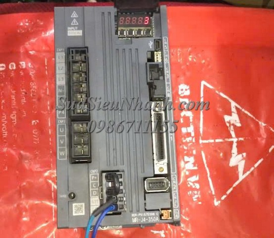 Sửa AC SERVO DRIVER MITSUBISHI 3.5kW MELSERVO-J4 MR-J4-350A E006 Lỗi AL32.1 Sửa chữa AC SERVO DRIVER MITSUBISHI 3.5kW MELSERVO-J4 Model: MR-J4-350A Serial: E006 Lỗi AL32.1